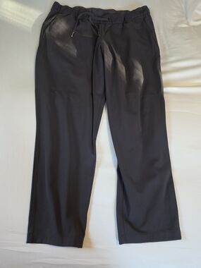lululemon athletica Womens Charcoal Drawstring Joggers
